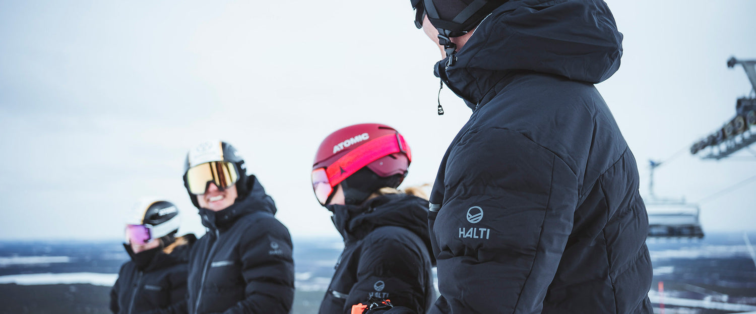 Halti klär Finlands alpina och puckelpistlandslag