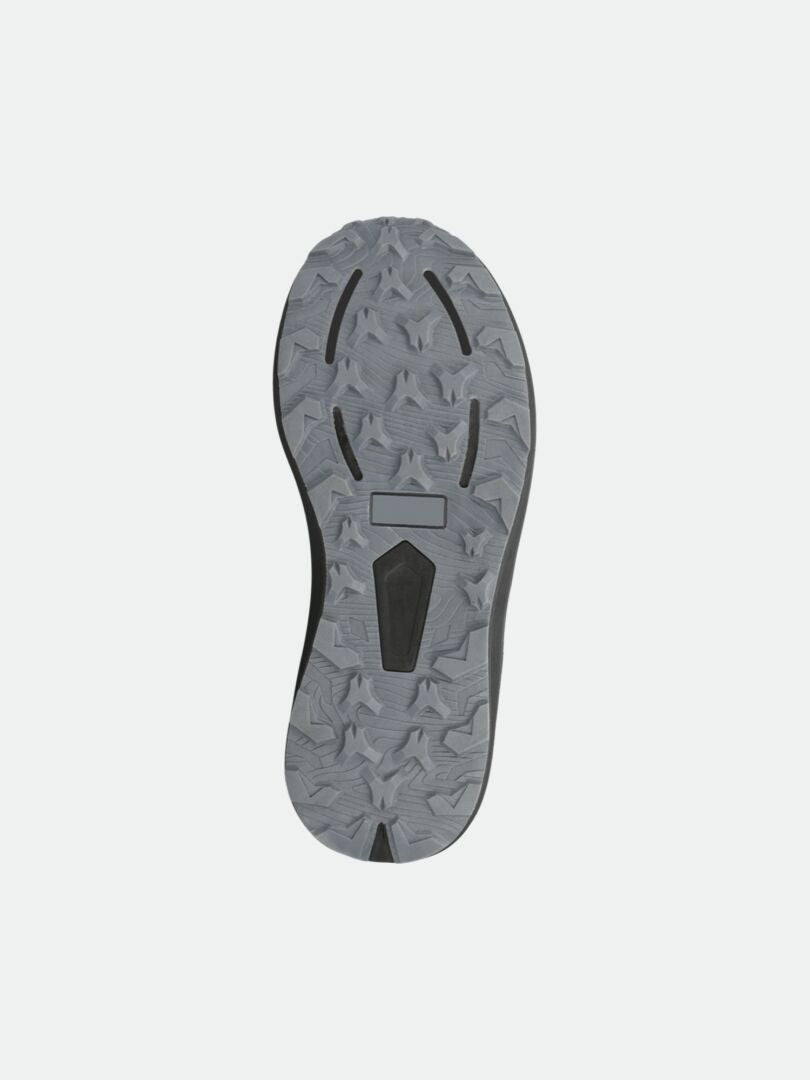 Halti Rapid DX Mid Outdoorskor Herr har en grå strukturerad sula som ger bra grepp för aktiva dagar utomhus.