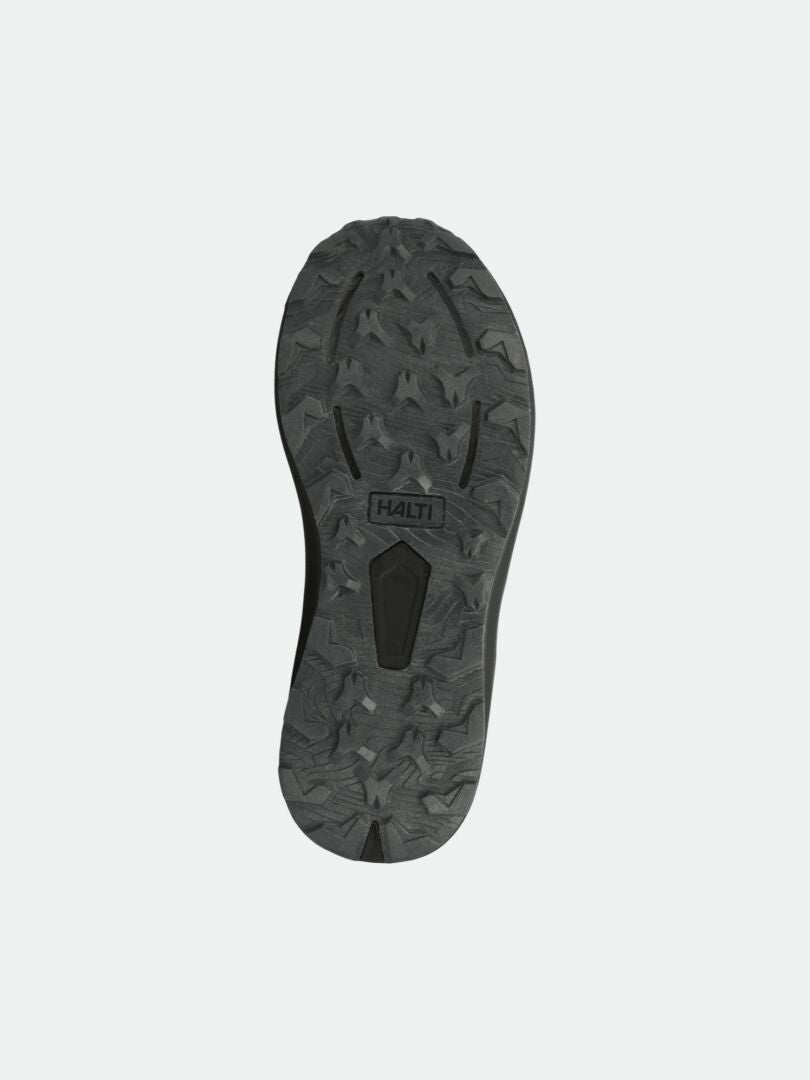 Halti Rapid DX Freelock Sneaker har en svart och grå strukturerad sula som ger löparskosinspirerad komfort.