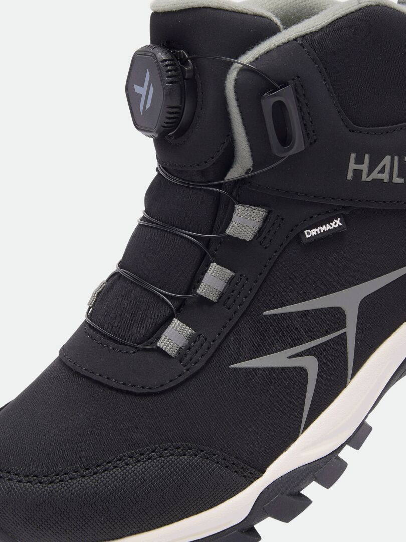 Black Tribe Dada DX Outdoor Skor – juniorskor med snörningssystem med rund snörring och tjock sula.