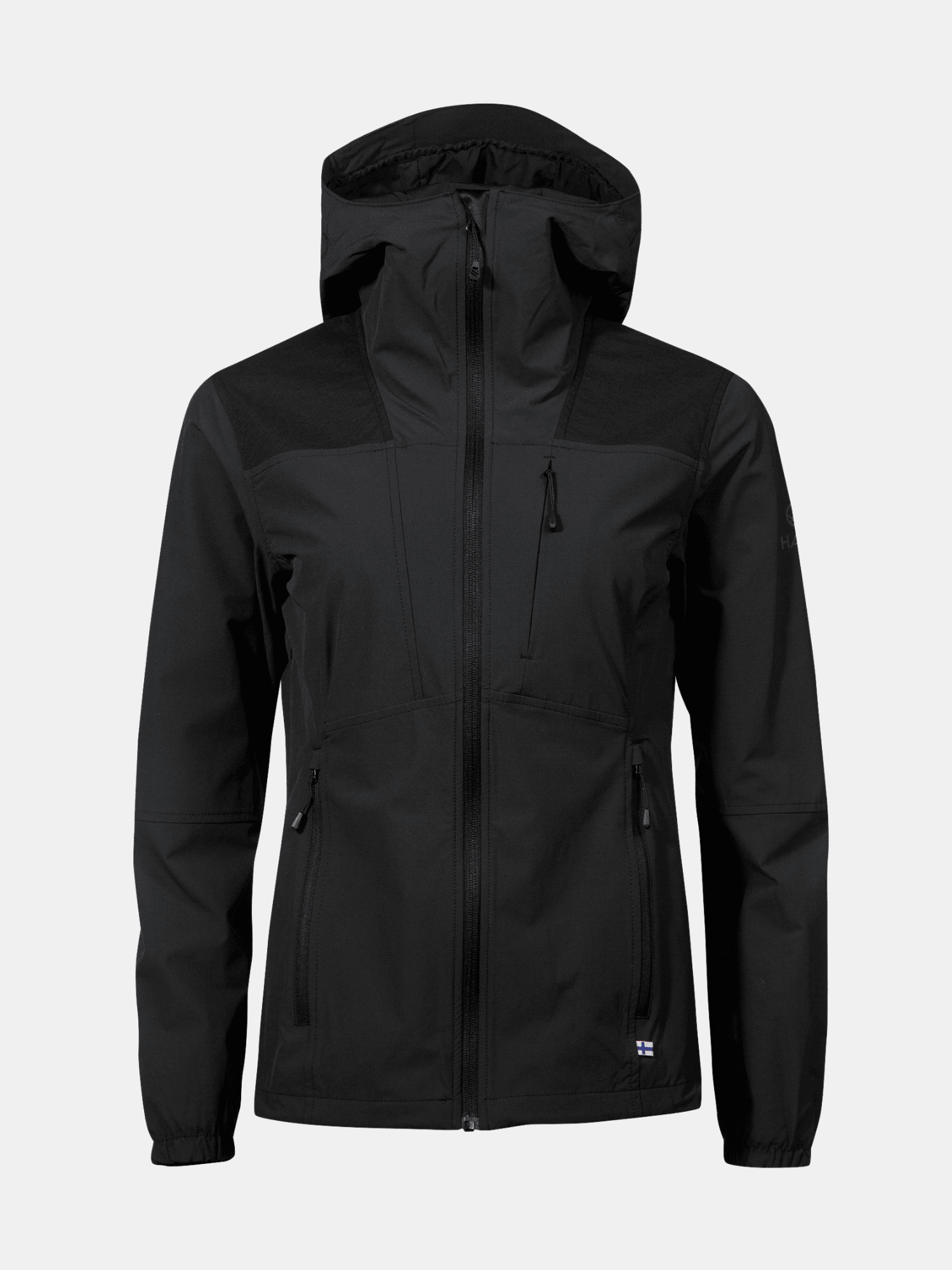 Halti Pallas II Dam X–Stretch Jacka med huva—stretchig jacka för damer, perfekt för utomhusaktiviteter.