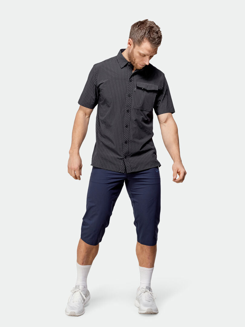 Halti Kota short sleeve shirt men's black