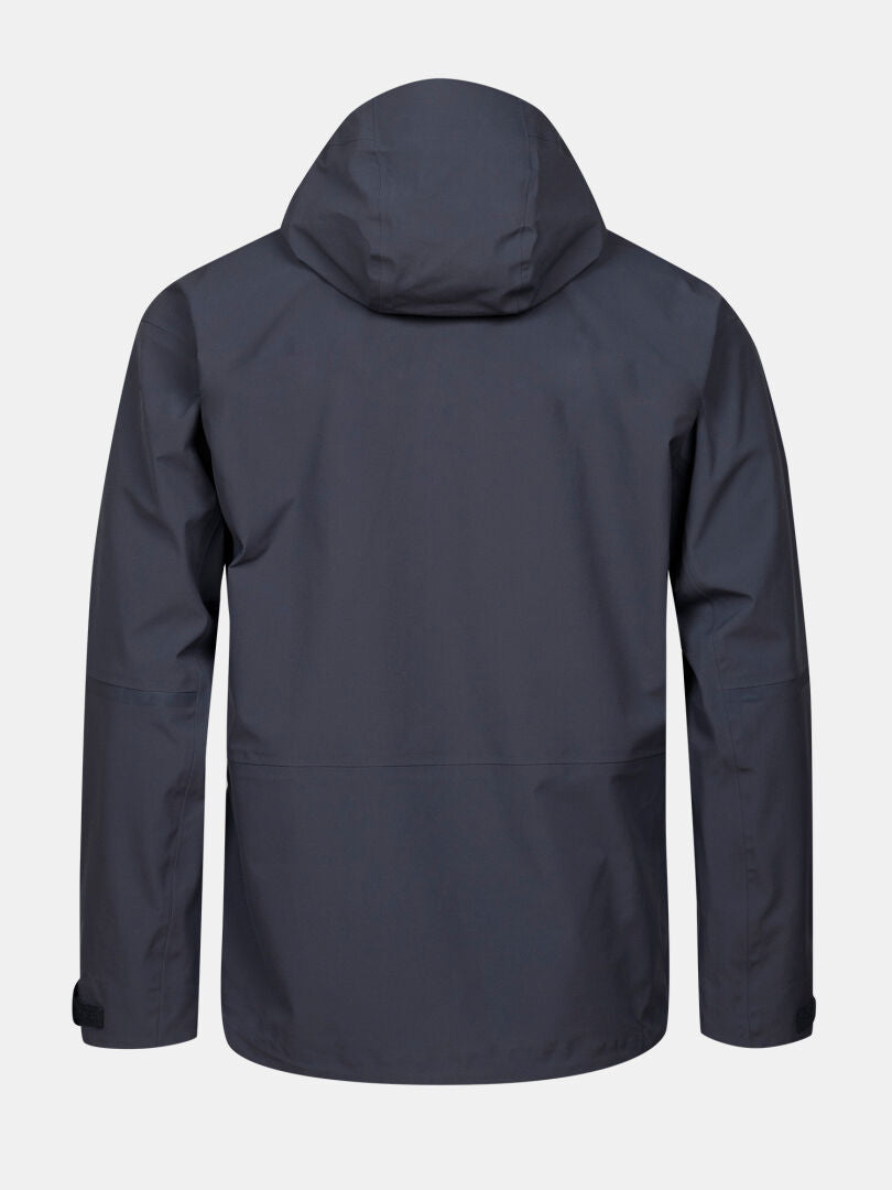 Halti Kajana 3L DX Skaljacka Herr i mörkgrått visas bakifrån mot en vit bakgrund.