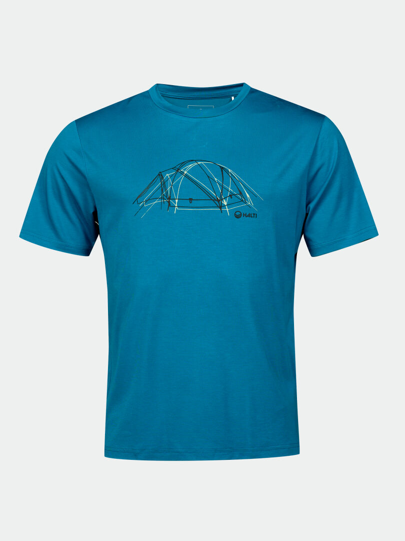Halti Kalteva Men's T-Shirt - Blue