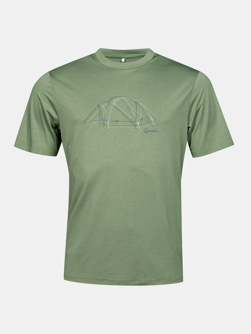 Halti Kalteva Men's T-Shirt - Green