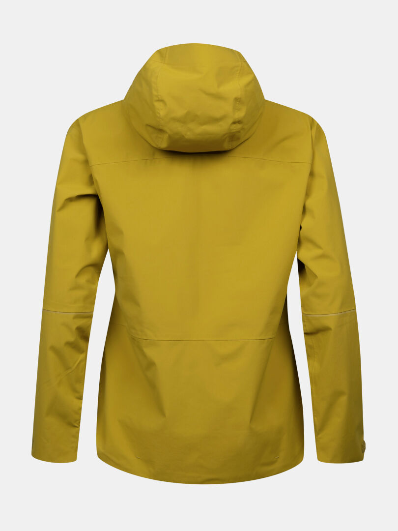 Bakifrån Halti Staala DX Skaljacka Dam, vattenavvisande och sömlös design, perfekt för vandring.