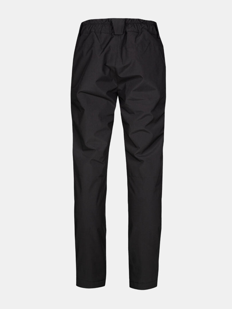 Halti Routa Short vinterbyxor för herr med elastisk midja, bakifrån mot en enfärgad vit bakgrund.
