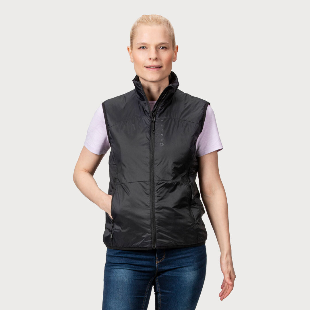 halti neon primaloft vest women's - halti primaloft naisten toppaliivi musta - halti primaloft Vadderad Väst Herr svart - halti Neon Primaloft Kunstfaserweste Herren