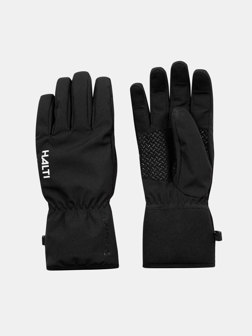 Halti Sumu DX vattentäta handskar med greppig handflata och logotyp-perfekta för friluftsliv.