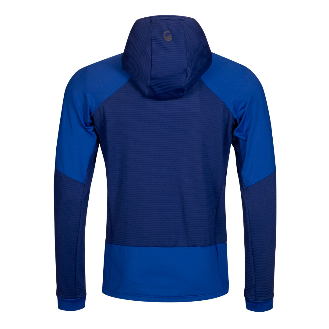 Halti HeatGrid men's technical midlayer jacket blue / Halti HeatGrid technische Midlayer-Jacke für Herren / Halti HeatGrid teknisk mellanlagersjacka för herrar blå / Halti HeatGrid miesten tekninen välikerrostakki sininen