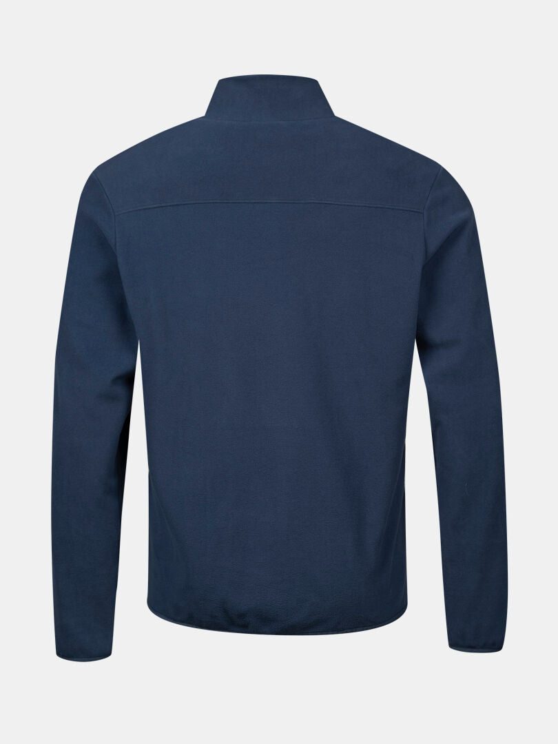 Rockmoon fleecejacka för herr från Halti, visad bakifrån på enfärgat vitt underlag. Inga synliga logotyper eller mönster.