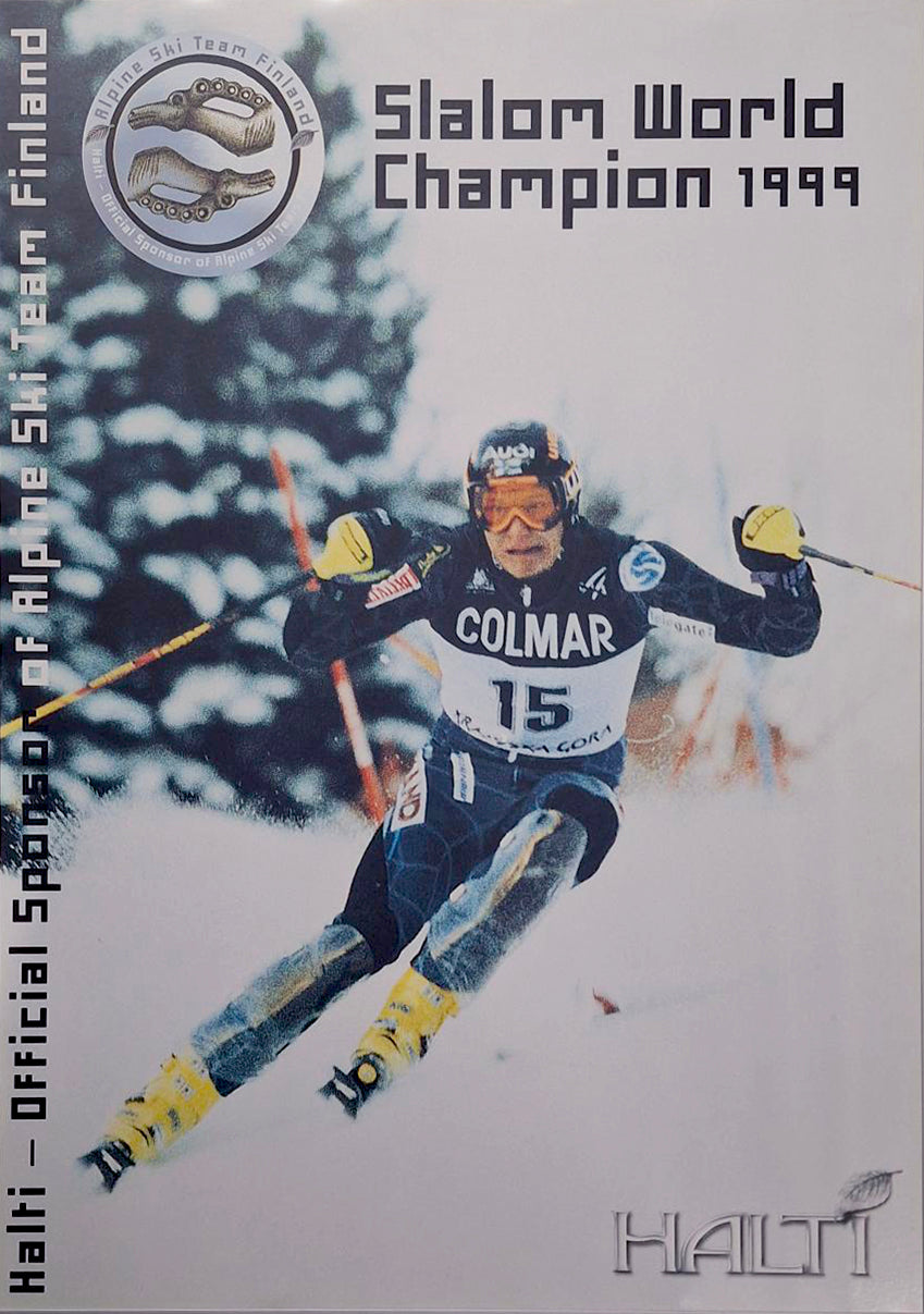 Slalom World Champion 1999 Kalle Palander