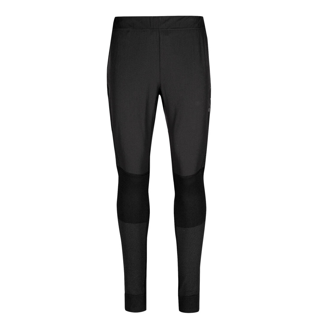 Halti Tracks Seamless Tights Dam - svarta träningstights med meshpaneler, perfekta för utomhusaktiviteter.