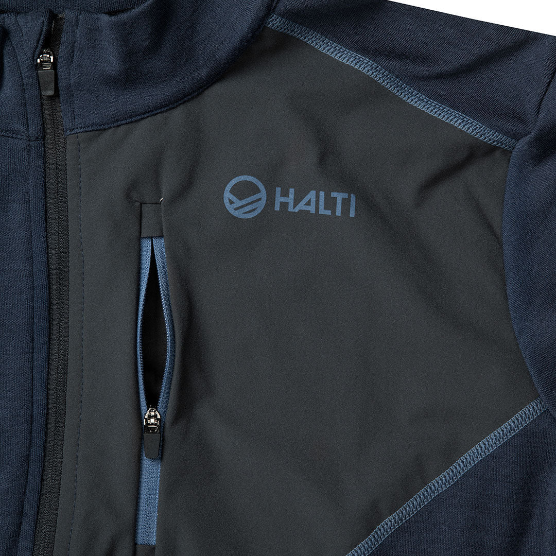 Halti Woolforce Miesten Merinovillapaita - Tasku