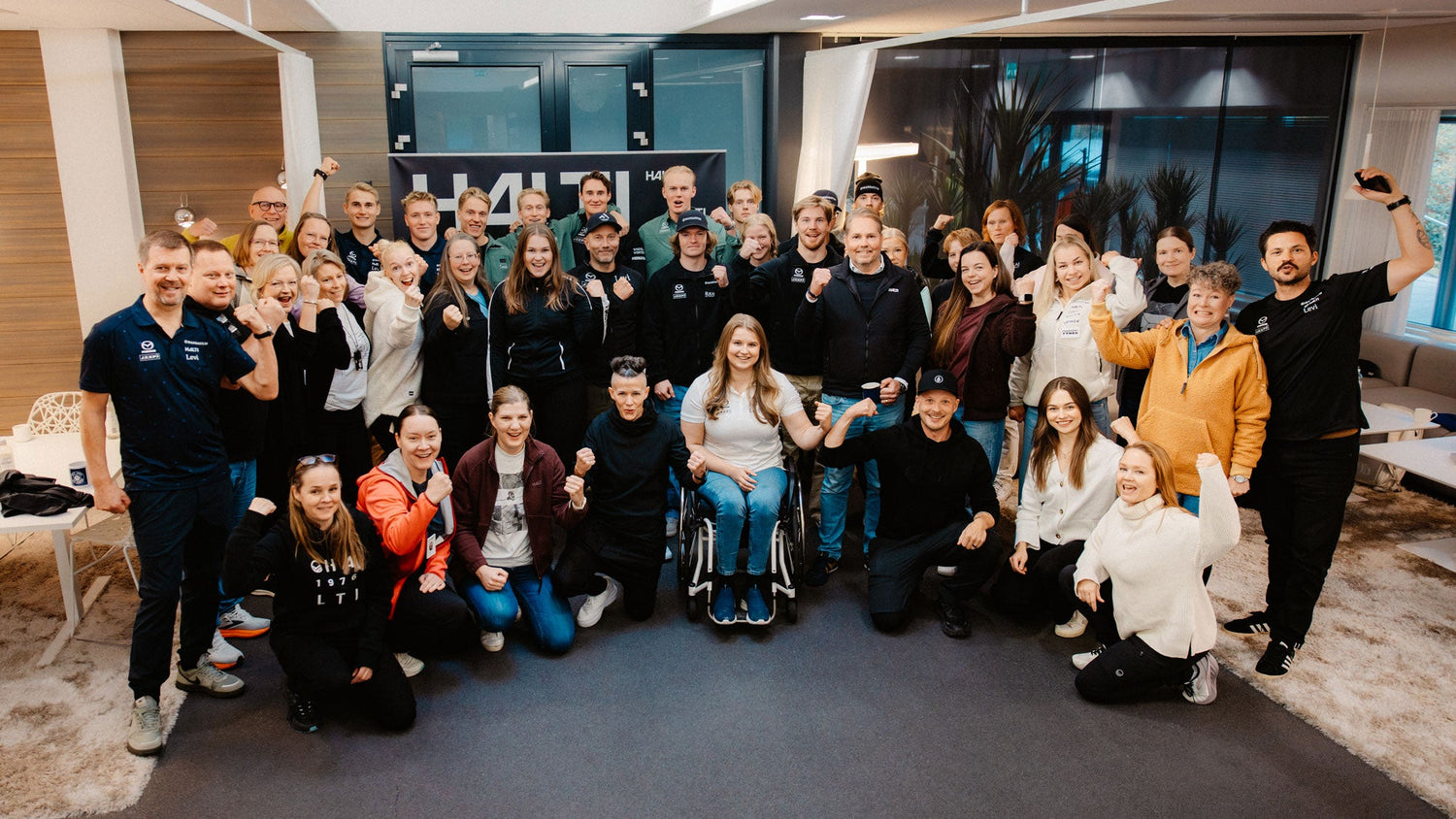 Halti klär Finlands alpina och puckelpistlandslag