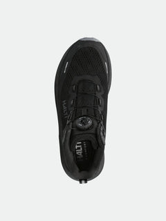 Halti Rapid Mid Freelock DX Skor Unisex är en svart utomhussko med mesh, snörning och HAIT på plösen.