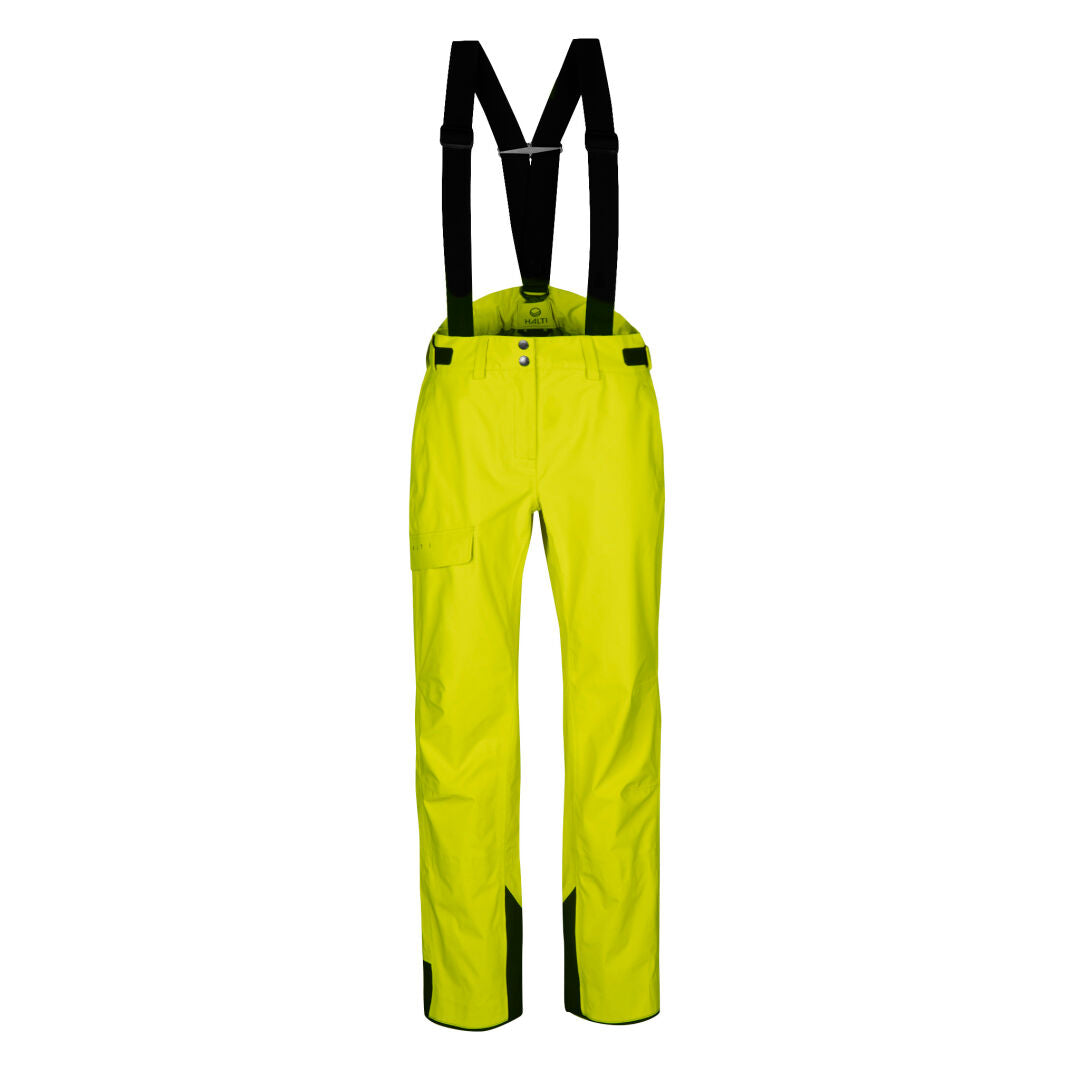 Halti Settler men's ski pants yellow - Miesten Vedenpitävät, Tuulenpitävät, Hengittävät Lasketteluhousut