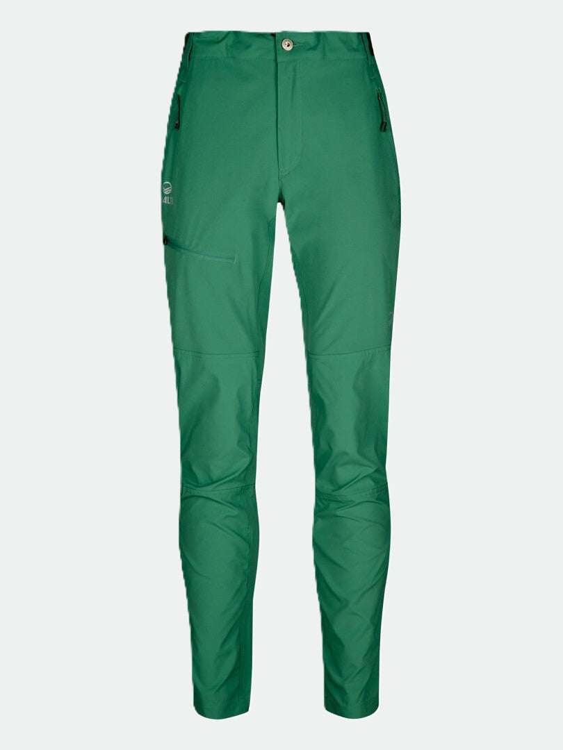 Halti Pallas Dam X-stretch Lite byxor med dragkedjefickor och Quick Dry, perfekta för utomhusaktiviteter.