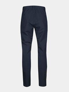 Bakifrån Halti Finholma X-stretch Byxor Dam med elastisk midja och raka ben, perfekt för utomhusbruk.
