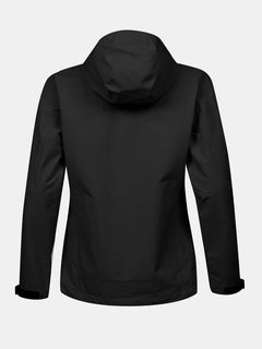 Finholma X-stretch Jacka Dam Plus by Halti visad bakifrån mot en vit bakgrund.