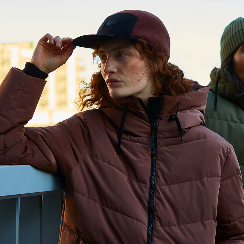 Linjat Dam Parka Jacka