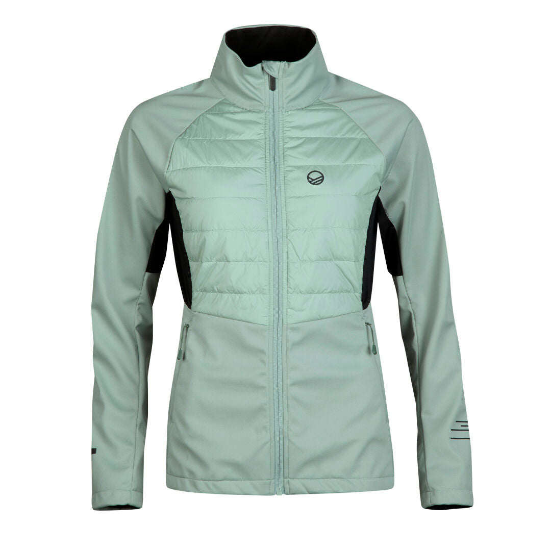 Halti Hybrid Lämmin Naisten Hiihtotakki - Vihreä - Women's XCT Jacket - Green