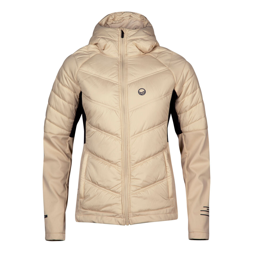 Halti Hanki women's warm hybrid outdoor jacket beige