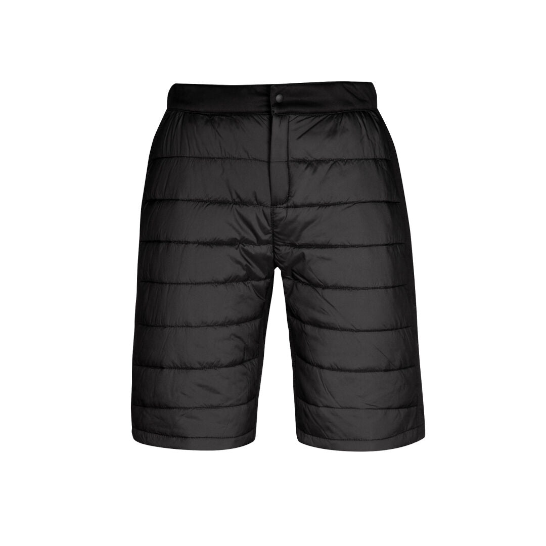 Halti Hanki Warm Hybrid Shorts Dam: quiltade, isolerade shorts med knappstängning, idealiska för vinteraktiviteter.