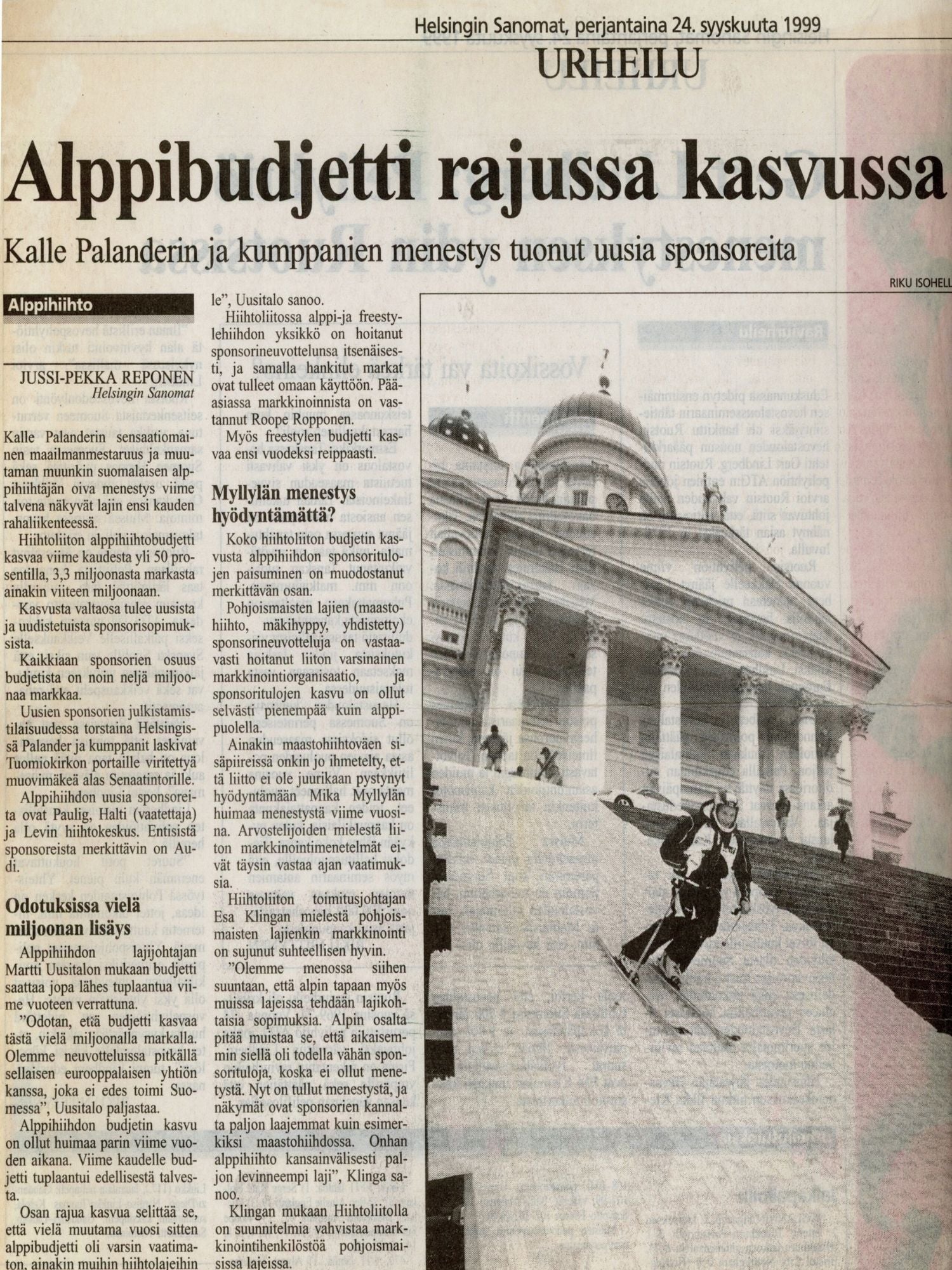 Halti Tidningsutklipp
