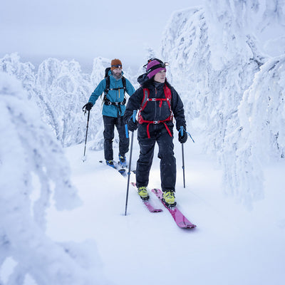 Halti Alpine Unisex Kuorihousut ja Kuoritakki - Skitouring - Nousu