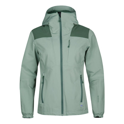 Halti Pallas women's outdoor jacket mint green