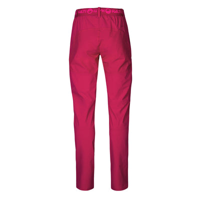 Halti Pallas II Naisten Short X-stretch Ulkoiluhousut - Punainen - Takaa