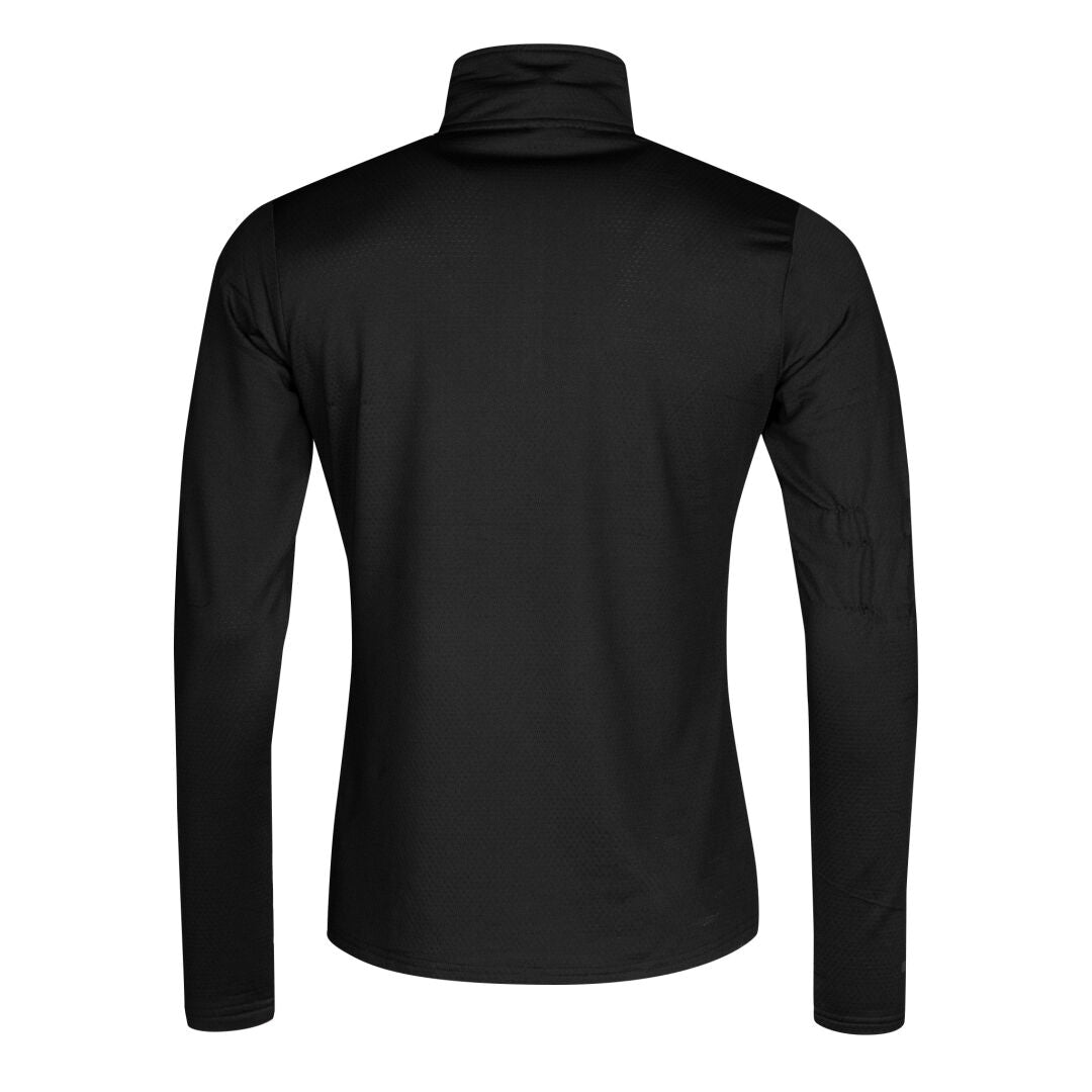 Halti Moodi men's half zip base layer shirt black
